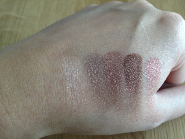 naked lunch,satin taupe, sable, mulch, star violet